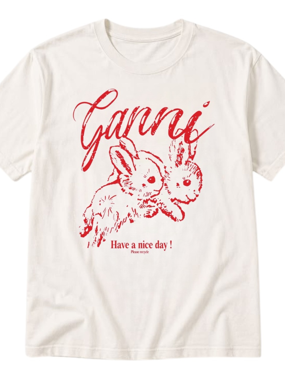 Rabbit Graphic Tee | Rabbit Lover Shirt | Gildan Shirt